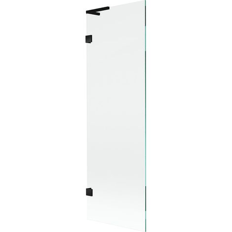 Mexen Lunar L mampara de baño de 1 hoja 60 x 150 cm, transparente, negro - 897L-060-000-70-00 (1/5)