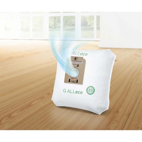 SAC D'ASPIRATEUR TYPE G ALL ECO 4 PIÈCES BOSCH (1/2)