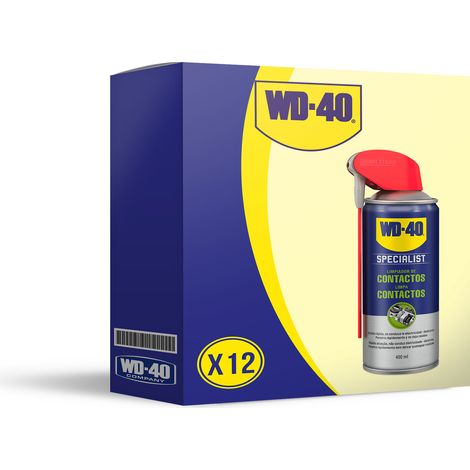 WD-40 Specialist - Limpiador de contactos - Spray 400ml - Pack de 12 unidades (1/5)