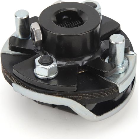 Kit de remplacement pour accouplement de direction à fente 3/4in x 3/4in-30 cannelures, en métal, adapté aux boîtiers de direction manuels Chevy Corvette, joint en croisillon robuste (1/5)