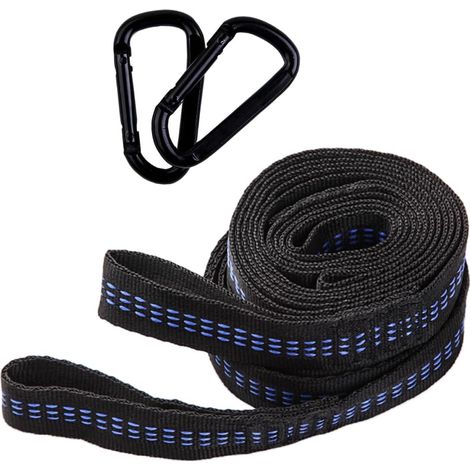Sangle à Boucle Fixe pour Hamac, 1 Set en Polyester (1/5)