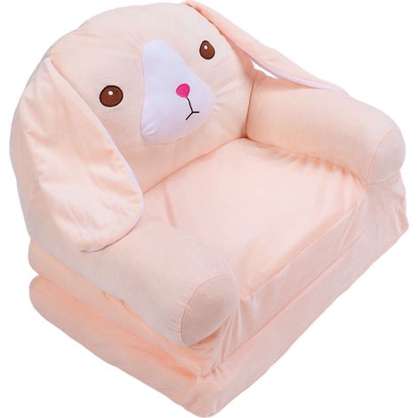 Canapé-lit pliable pour enfants, rose, motif chien, extensible, en éponge, doux et pliable, pour la maison, l'hôtel ou la crèche, 2 couches