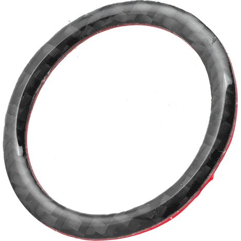 Anneau décoratif de démarrage/arrêt moteur en fibre de carbone pour Dodge Charger 2011-2014 - Pièces automobiles (1/5)