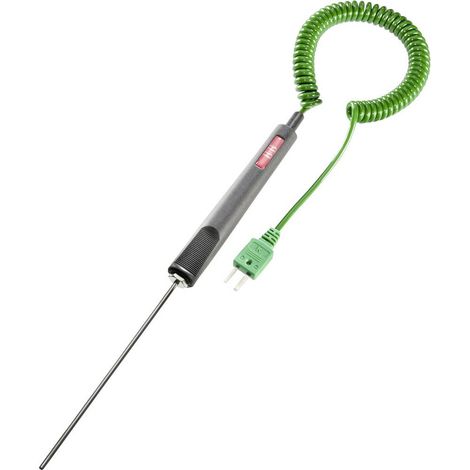 Sonde d'immersion B + B Thermo-Technik 0600 1002 -50 à +1150 °C sonde: K étalonné d'usine (sans certificat) 1 pc(s)