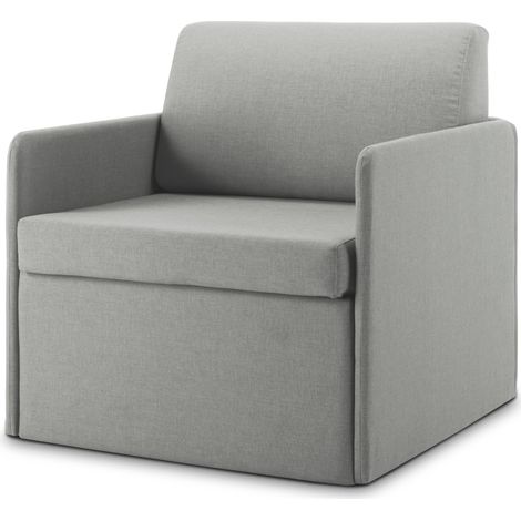 Dag Schlafsessel aus wasserfestem Stoff T13 78 cm grau