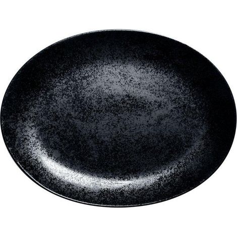 Kahla KARBON Servierplatte schwarz 36 x 27 cm