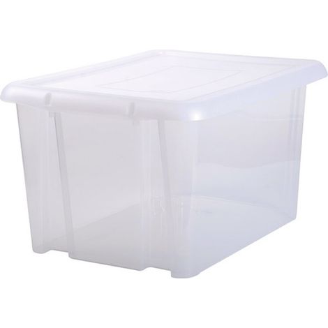 Caja Funnybox 80l con tapa natural Ref 10753 Na