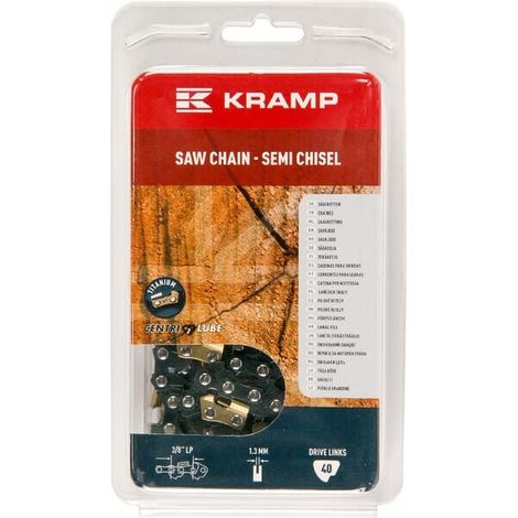 Catena motosega 3/8" 1,3mm 40 DL semi chisel UNIVERSALE 38LP13SB40KR
