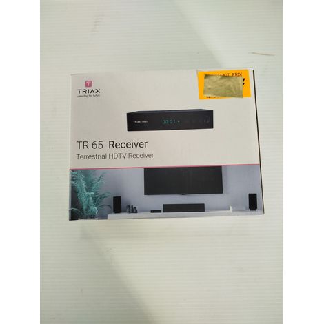 TRIAX - Récepteur Terrestrial HDTV TR 65 - HEVC H.265 - HDMI et Péritel - PVR Ready - Voir photos (1/3)