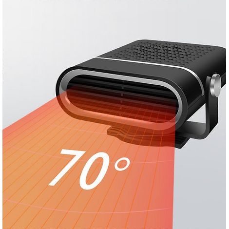 Chauffage de voiture 12 V, chauffage de voiture 24 V, chauffage de pare-brise pour camion avec désembuage et dégivrage (1/4)
