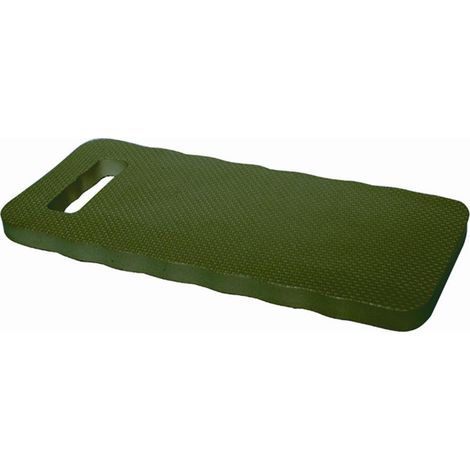 Kniekissen aus Hartschaum, Maße: 39x17x1,9cm Farbe: grün