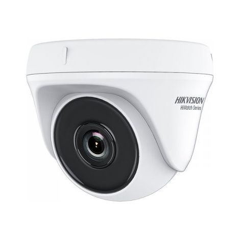 Telecamera Analogica Turret Dome 720P 1MP Ottica Fissa 3.6mm IP20 OSD EXIR Smart IR TVI AHD CVI CVBS Carcassa Plastica HiWatch HWT-T110-P