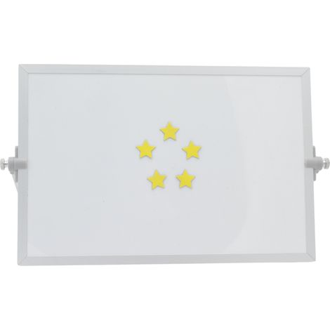 Symbole magnétique Étoile 2x2 cm jaune (1/2)