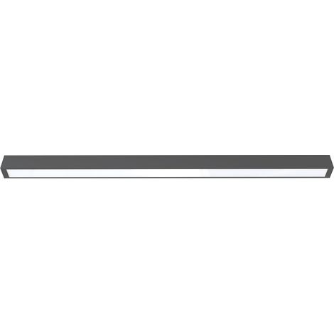 Plafoniera LED da soffitto Nowodvorski Straight 7551 grafite 122cm (1/2)