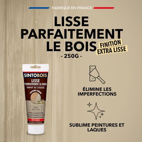 Enduit lisse parfaitement le bois clair 250g (1/5)