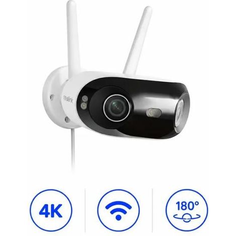 Caméra IP 4K double objectif - REOLINK - W740 Elite WiFi - Vue panoramique 180° - Wi‑Fi 6 - Vision nocturne couleur, IA, IP67 (1/5)