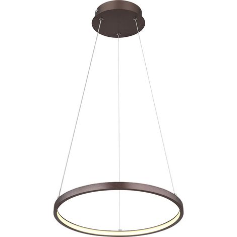 Globo - hängeleuchte - Ralph - braun - metall - Ø 39cm - LED - (1/4)