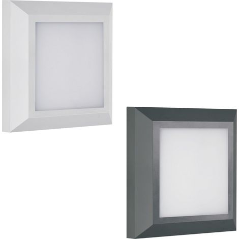 Segnapasso led da parete mod. Soria colore bianco e antracite