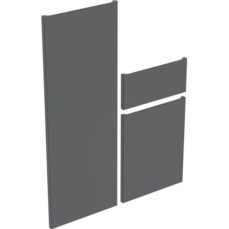 Ensemble de tiroirs / façade pour meuble haut Renova Plan, largeur : 39 cm, année 2021, lava (1/2)