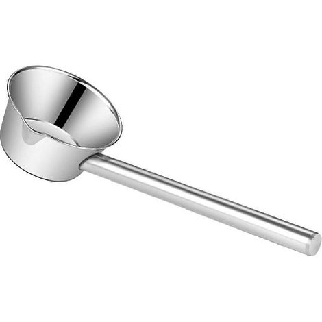 Louche à long manche en acier inoxydable, louche de cuisine, louche de jardin, décoration de jardin (1/5)