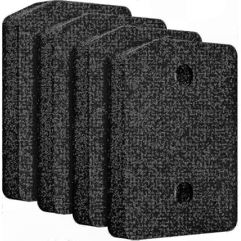 Lot de 4 filtres de rechange Miele série T1, référence 9164761, pour sèche-linge à tambour à mailles fines/grosses. (1/3)