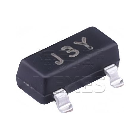 JCET/Changjing S8050 J3Y NPN-Transistor mit geringem Stromverbrauch, elektronisches Bauteil, SOT-23-Gehäuse, 5 Stück geliefert.