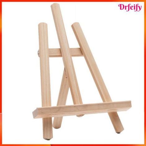 Akozon support de tablette de bureau Support de tablette en bois pliable, polyvalent, élégant, Simple, robuste, luminaire linge (1/5)