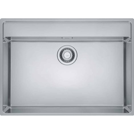 Cuve Maris MRX 210-70 Inox - 730 x 510 x 180 mm - sous-meuble 80 cm - vidage automatique - Franke (1/4)