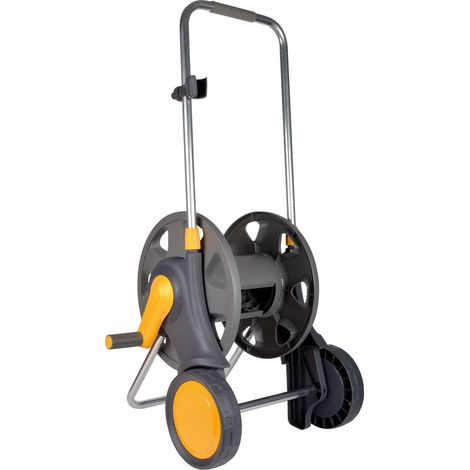 Chariot dévidoir nu assemblé - HOZELOCK - Capacité 50m - Garantie 2 ans + 3 ans d’extension de garantie