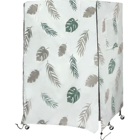 Grande housse pour cage à oiseaux extérieure, imperméable, résistante au soleil et respirante, idéale pour les jardins, cours et patios. Protection contre les feuilles. (1/5)