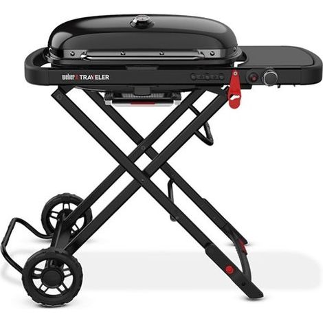 Weber Barbecue gpl Weber 1500557 TRAVELER Compact Nero Nero (1/10)