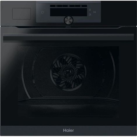 Haier HWO60SM6FS9XHP Forno da incasso Serie 6 Full Touch Multi-level 70 Litri Pirolitico Idrolitico 13 Funzioni Classe A Nero (1/2)