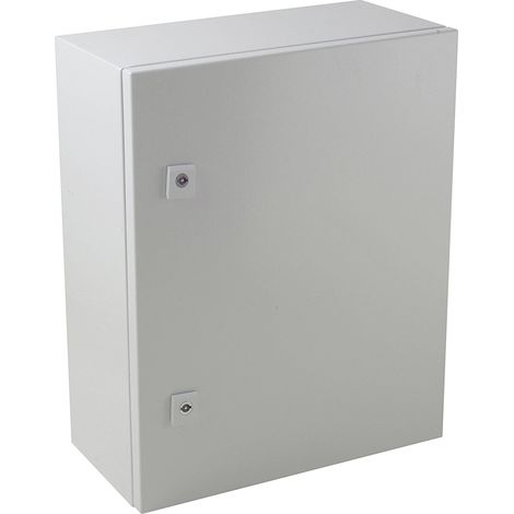 TRU COMPONENTS TC-S504020 Armoire de commande 400 x 500 x 200 Tôle d'acier gris clair 1 pc(s) A907933 (1/5)