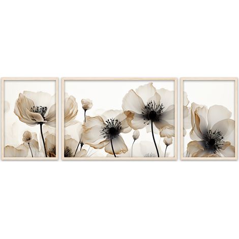 Quadro da parete in MDF con cornice Painting Multicolore (1/3)