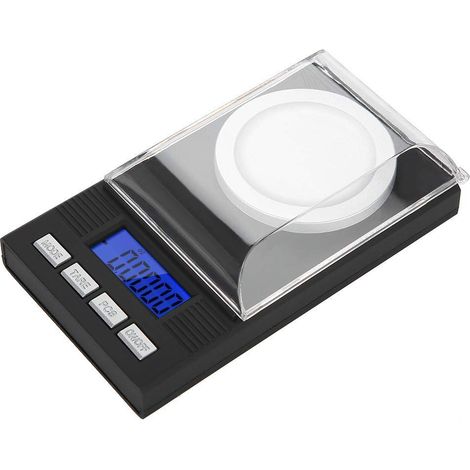 Mini balance numérique portable haute précision 0,001 g avec affichage numérique LED (20 g) (1/5)