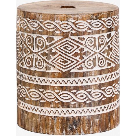 Base per ombrellone rotonda 35Ø cm in legno Ainsa SKLUM (1/5)