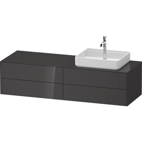 DURAVIT WT4867RH1H10000 Console WTU murale White Tulip 550x13