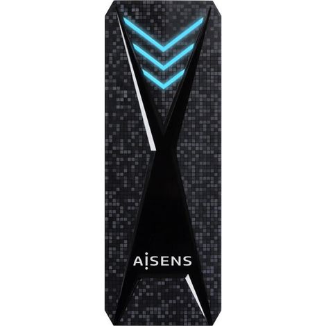 Carcasa para Disco Duro Aisens ASM2-RGB013B Negro (1/4)