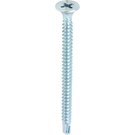 TIMCO 3.5 x 50mm Metal Stud Plasterboard Self Drilling Zinc Screws Box Of 1000