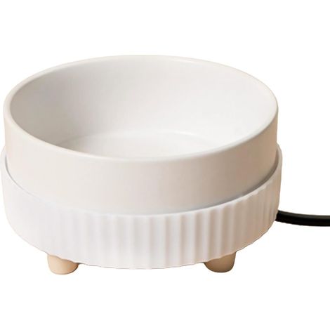 Scaldaacqua per il tuo gatto, distributore di acqua calda per il tuo cane, boiler termostatico in ceramica, scaldabagno per il tuo cane, 13,5 × 13,5 × 7 cm (1/5)