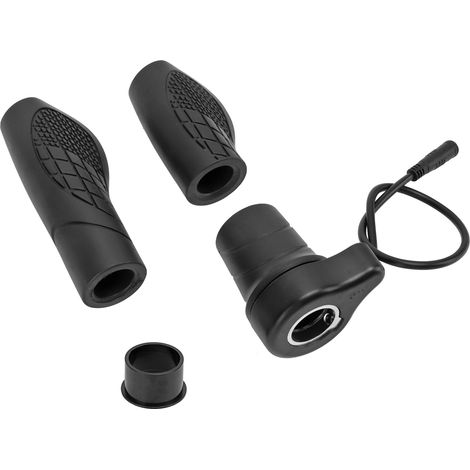 Poignée d'Accélérateur Moitié Grip ABS/Métal 76X pour Moteur Bafang Mid Drive - Gauche (1/5)