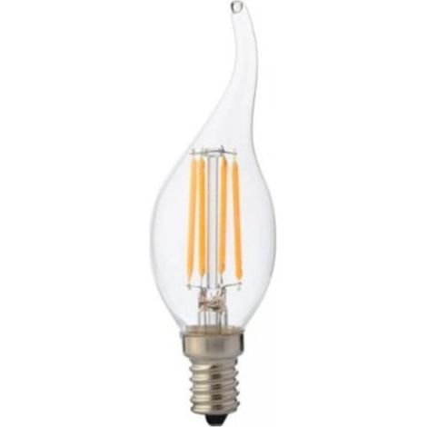 Ampoule LED bougie à filament 4W (Eq. 32W) E14 4200K (1/4)