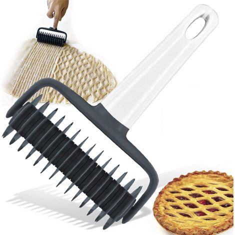 Rrouleau à treillis à pâtisserie, Rouleau À Losange Coupe-Rouleau à Tarte pour Pizza Gâteau Tarte Pain Pâtisserie, Outils de Cuisson de Cuisine pour la Cuisine (1/5)