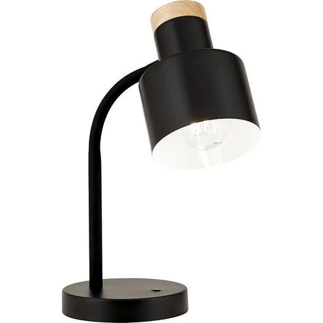 [GEBRAUCHT] B-Ware Orion Tischleuchte Tischlampe GILI Schwarz Schwenkkopf Schalter E27 LED Lampe (1/2)