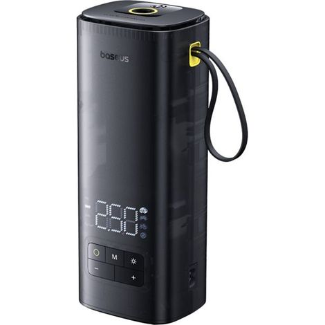 Compresor de coche - BASEUS - C11123202111-00 - Pantalla digital - Doble cilindro - Compacto