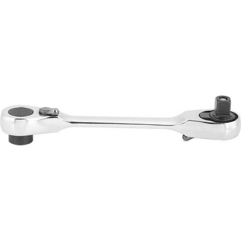 Clé Allen Mini - Clé À Douille À Cliquet 1/4 Pouces - Pour Espace Confiné - Longueur 107 mm - 1 Pièce (1/4)