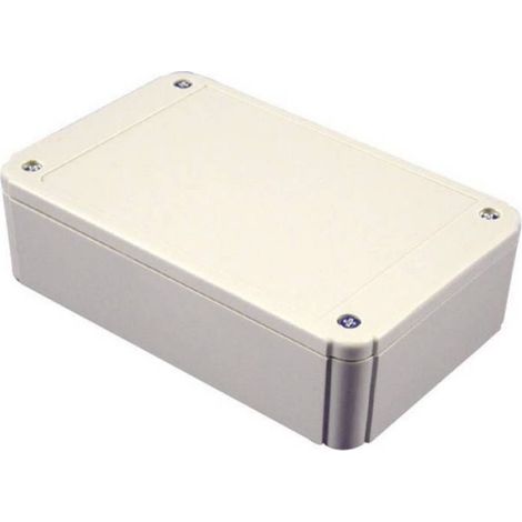 Coffret Electrique ABS - 125 x 80 x 50 mm - IP54 - Montage Mural - Gris Clair RAL 7035 - 1 Piece (1/2)