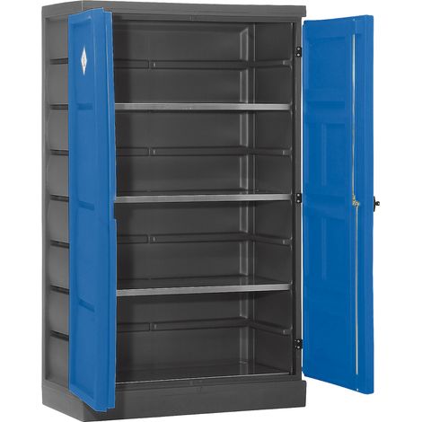 eurokraft pro, Armoire de sécurité en polyéthylène, 2 portes,