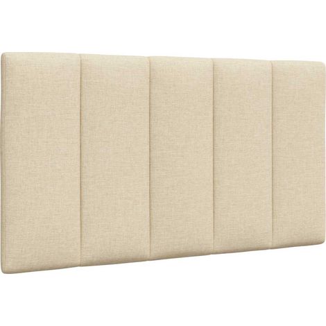Kopfteil-Kissen "Hanko" Creme 80 cm Stoff
