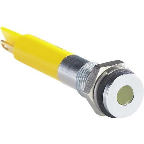 Voyant de signalisation LED APEM Q6F1CXXY24E jaune 24 V/DC 20 mA 1 pc(s) A080851 (1/4)